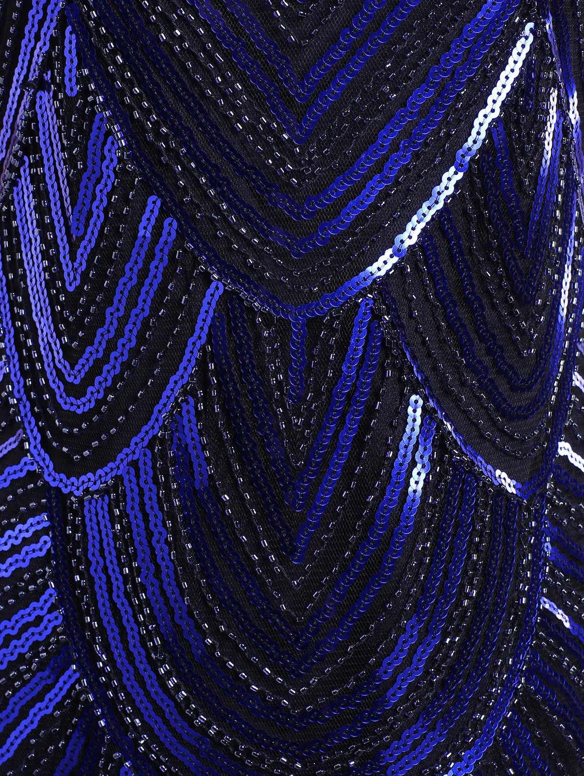 1920s Flapper Dress Fringed Sequin Roaring 20s Fancy Costume