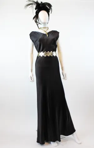 1930s FOGA Fashion Originators Guild gown dress small medium | new winter