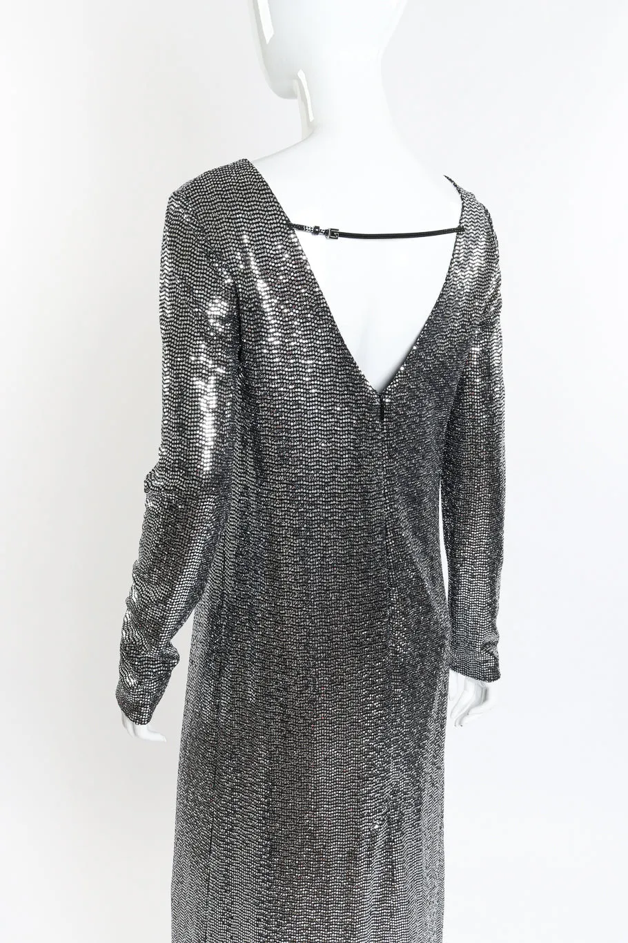 2020 S/S Metallic Jersey Gown