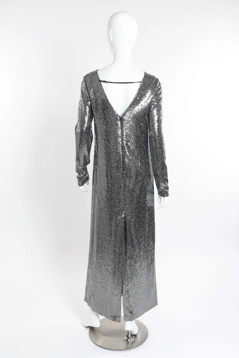 2020 S/S Metallic Jersey Gown