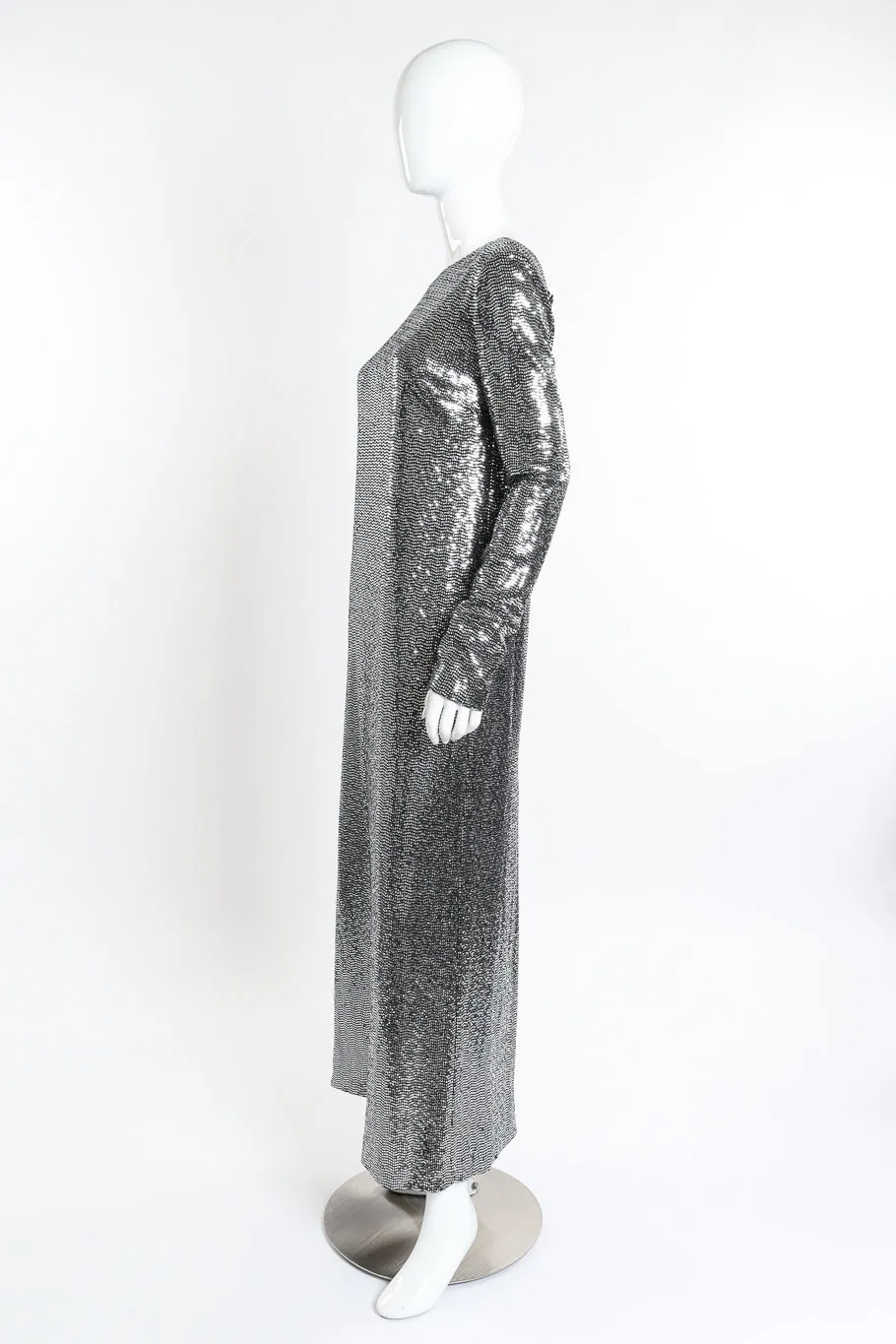2020 S/S Metallic Jersey Gown