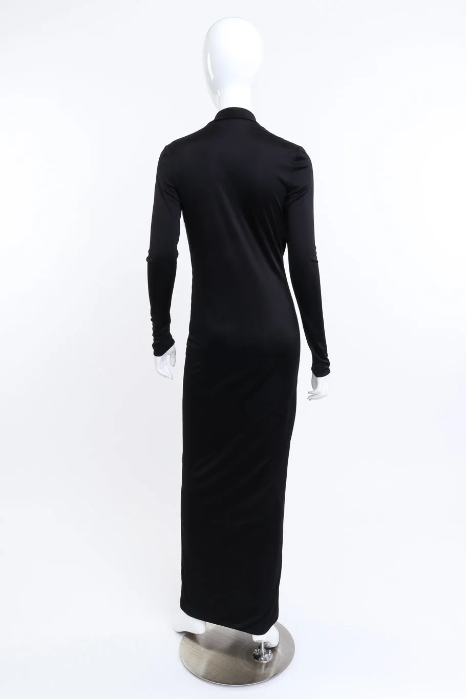 2023 S/S Cowl Neck Maxi Dress