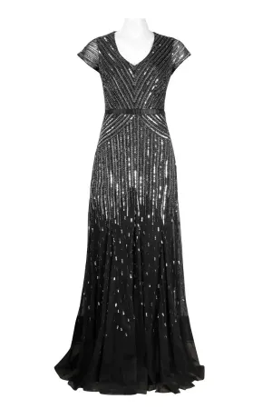 Adrianna Papll AP-092868950 Mixed Sequin Pattern Cap