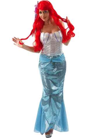 Adult Mermaid Fancy Dress Costume