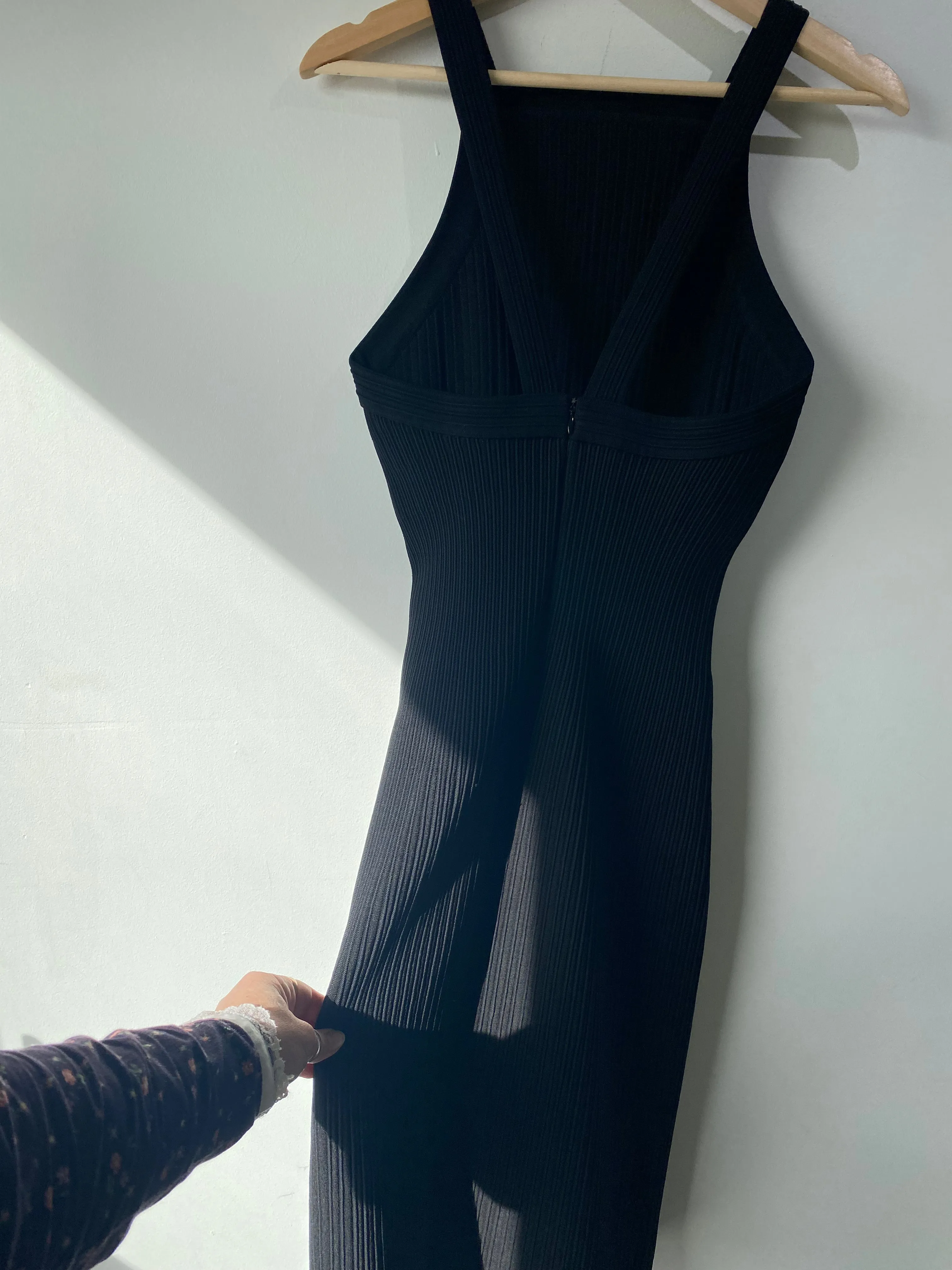 Alaia Black Bodycon Dress