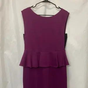 Alice   Olivia Purple Peplum Dress