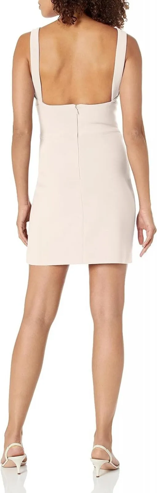 Amanda Uprichard Womens Nelly Mini Dress Ivory  White XL