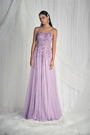 Amethyst Baroque Gown