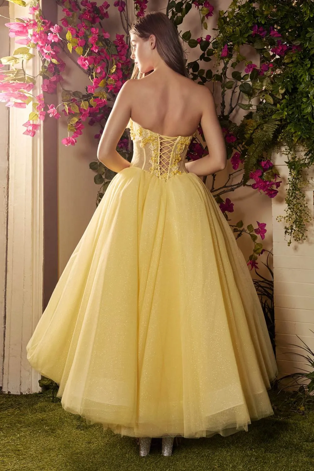 Andrea & Leo A1055 Sunshine Tea Length Dress