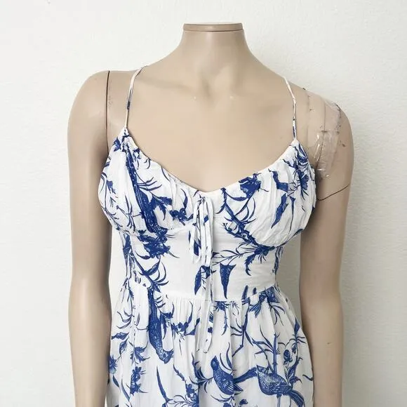 [Anthropologie] Akemi   Kim Audobon Fit &amp; Flare Romantic Mini Dress Pockets 16