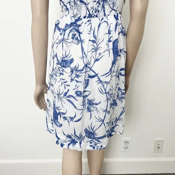 [Anthropologie] Akemi   Kim Audobon Fit &amp; Flare Romantic Mini Dress Pockets 16