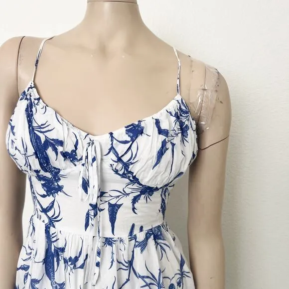 [Anthropologie] Akemi   Kim Audobon Fit &amp; Flare Romantic Mini Dress Pockets 16
