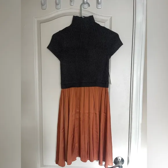 Anthropologie Twofer Sweater Dress: Short-Sleeve Mini Edition