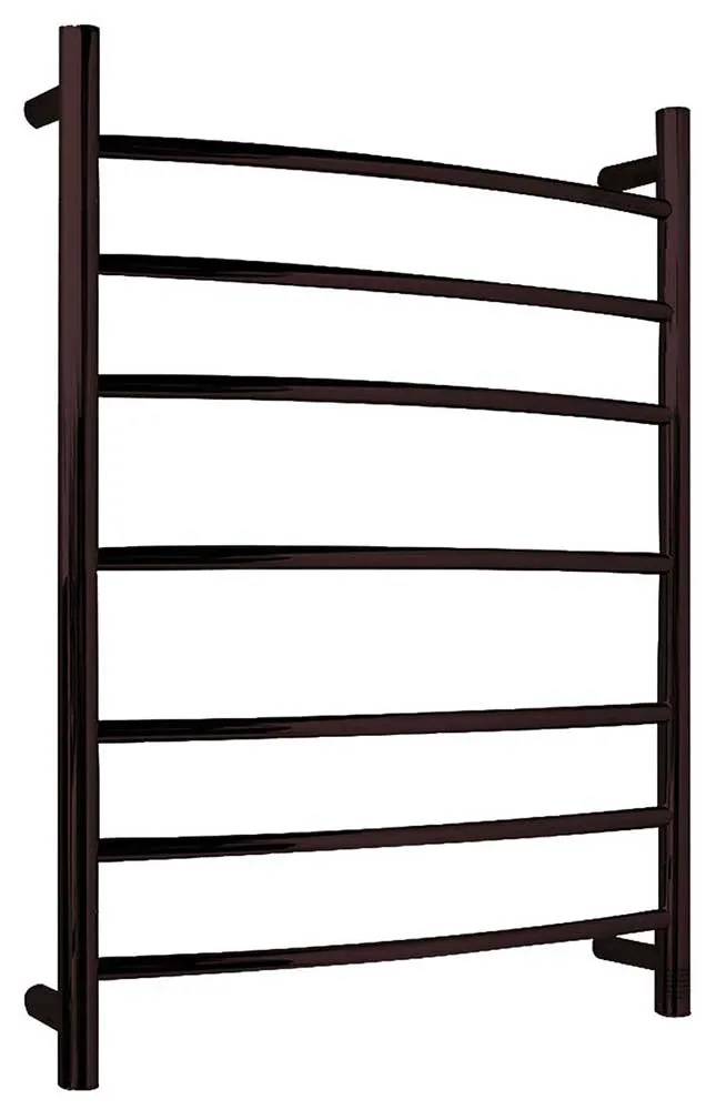 Anzzi Gown 7-Bar Stainless Steel Wall Mounted Towel Warmer in Oil Rubbed Bronze