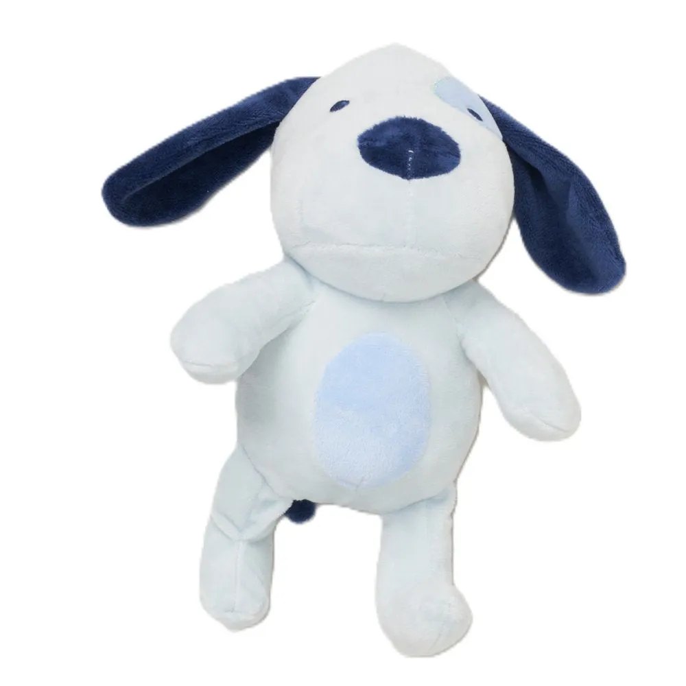Babies personalised dressing gown and toy gift set Blue