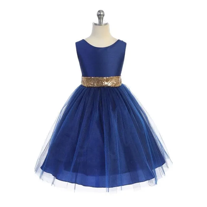 Baby Belle of the Ball Dress - Royal Blue