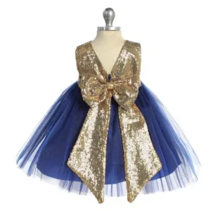 Baby Belle of the Ball Dress - Royal Blue