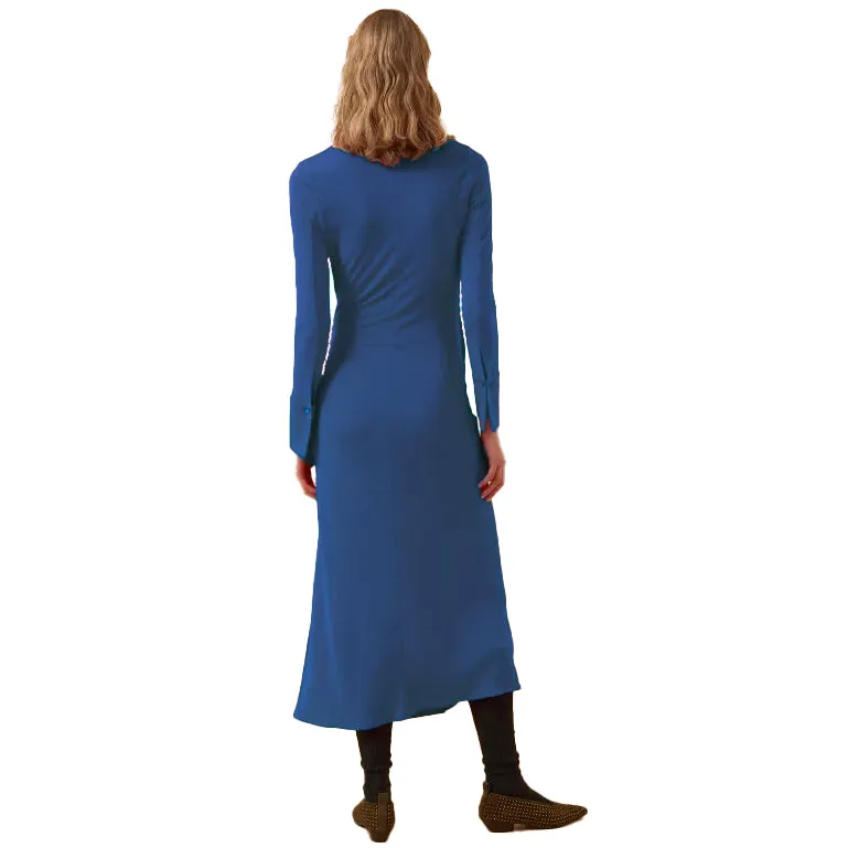 Beatrice B Draped Midi Dress