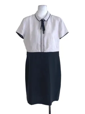 Black And White Empire Dress