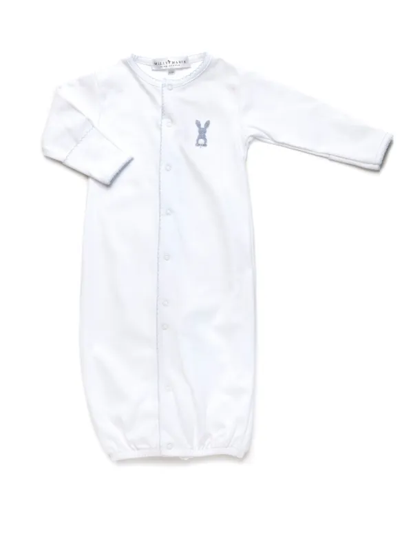 Blue Bunny Pima Converter Gown | White