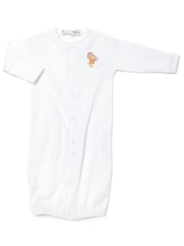 Bonnet Duck Pima Converter Gown | White