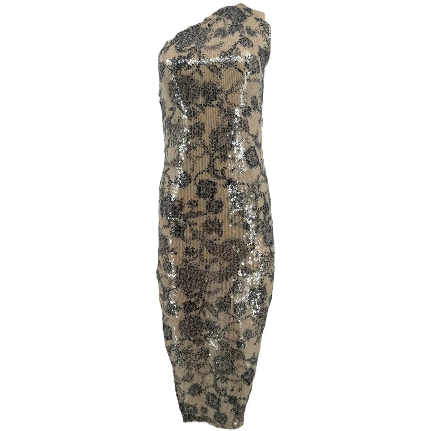 Botanical Ivory Sequin Dress - MADE TO ORDER