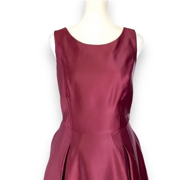 Brand New MODCLOTH Liza Luxe Burgundy Dress - Size XXL