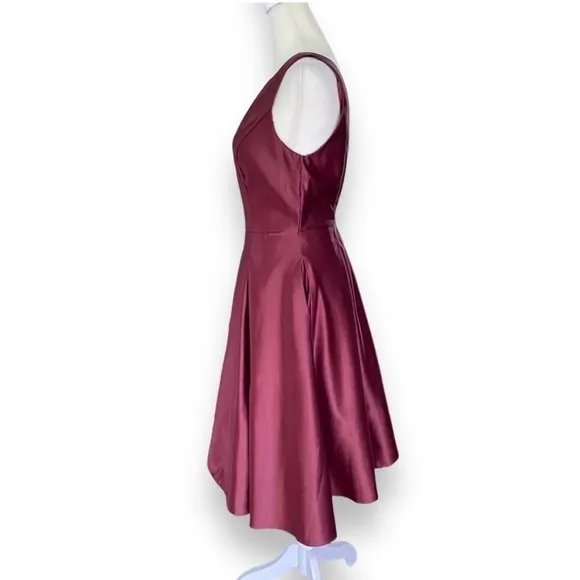 Brand New MODCLOTH Liza Luxe Burgundy Dress - Size XXL