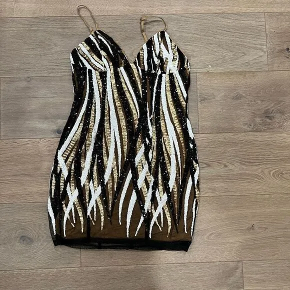 By The Way Superdown Lilah Sequin Mini Dress Size S
