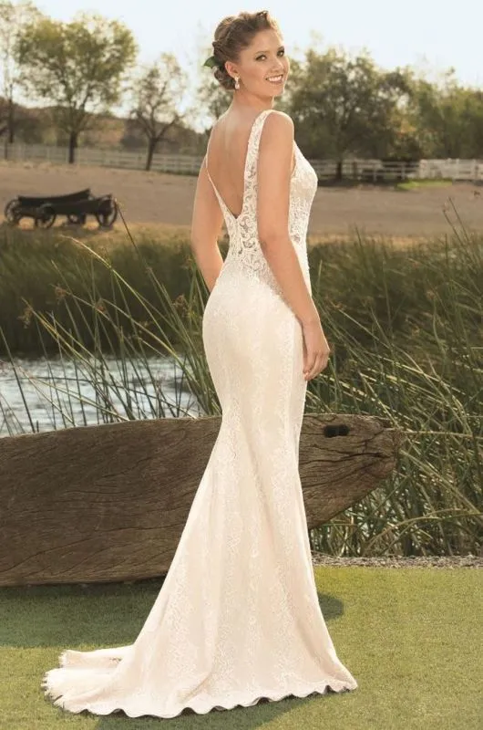 Casablanca Size 16C BL268 Pippa Silver Blush/Nude/Ivory Gown