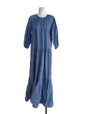 Cerulean Plain Empire Dress