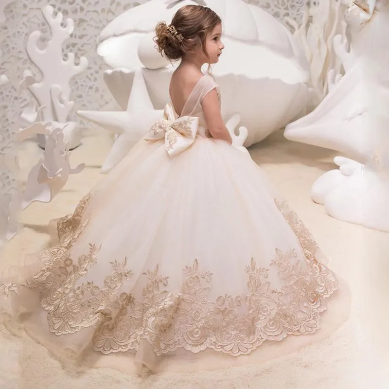 Champagne Princess Dress