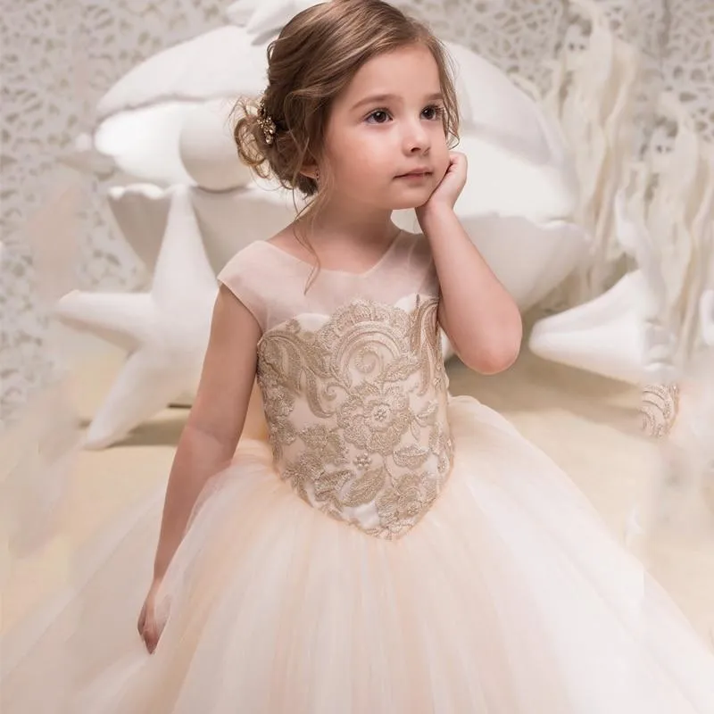 Champagne Princess Dress