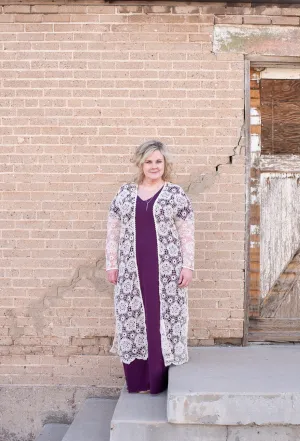 Crochet Plus Size Duster