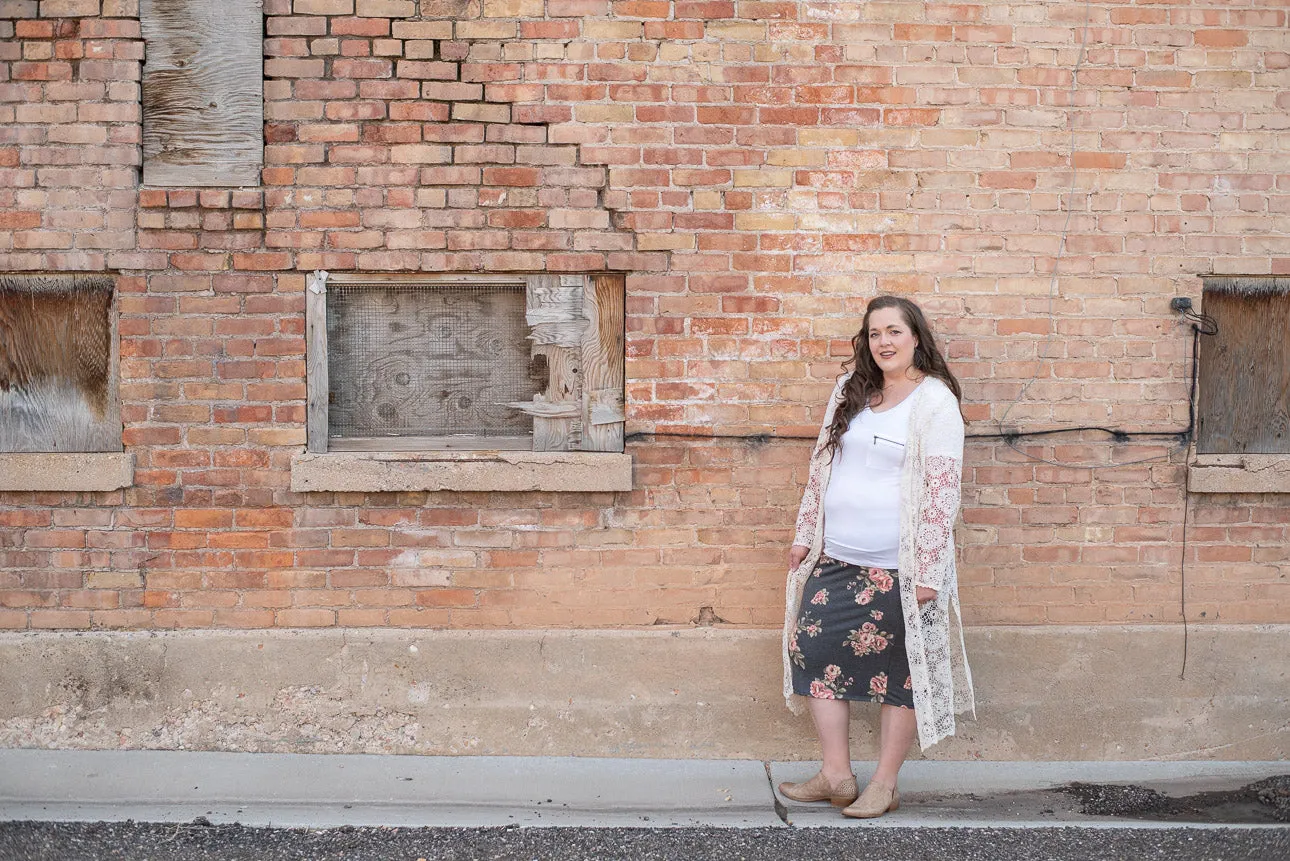 Crochet Plus Size Duster