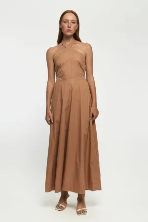 Cross Body Midi Dress