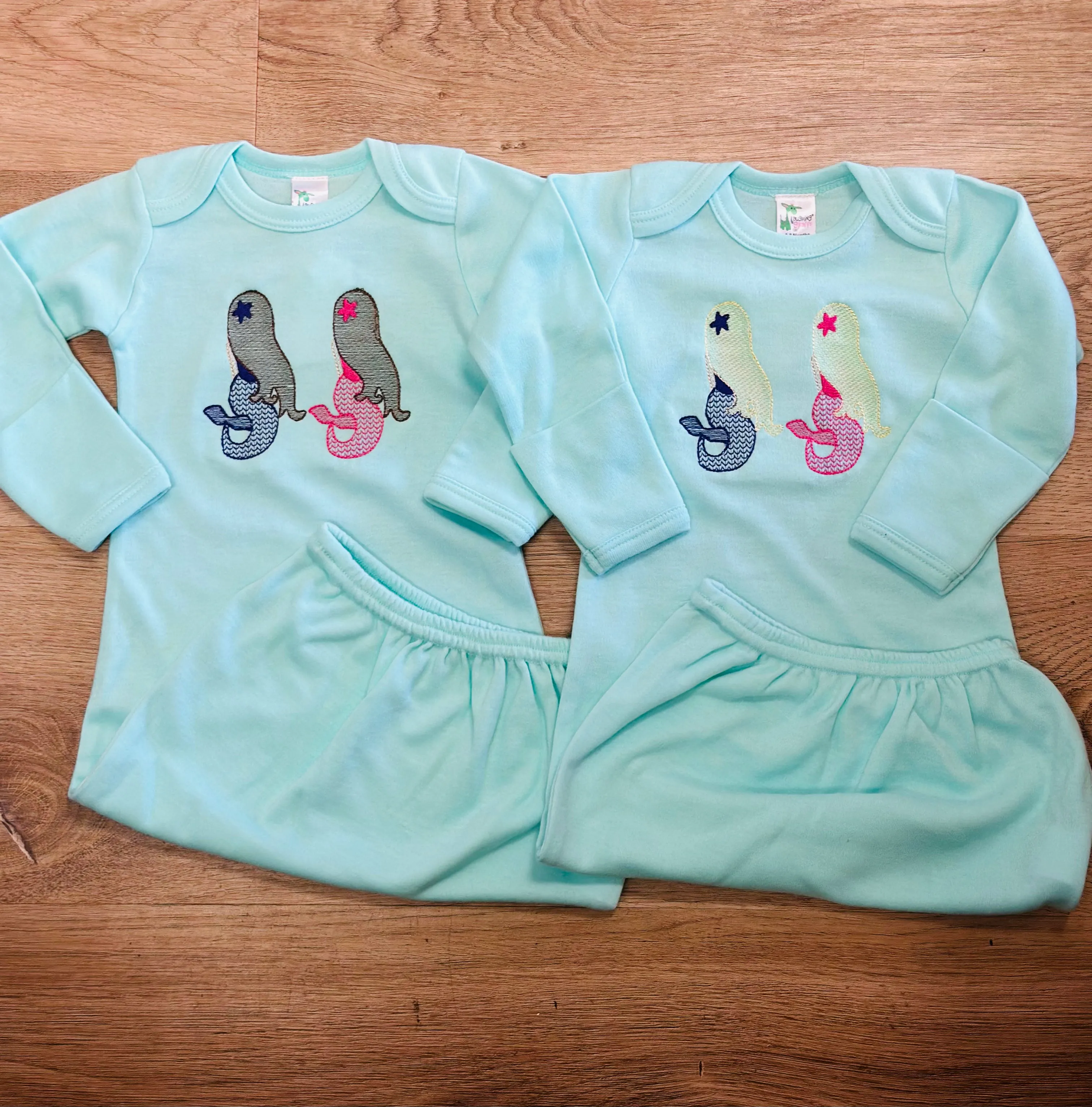 Custom Mermaid Onesie/Gown
