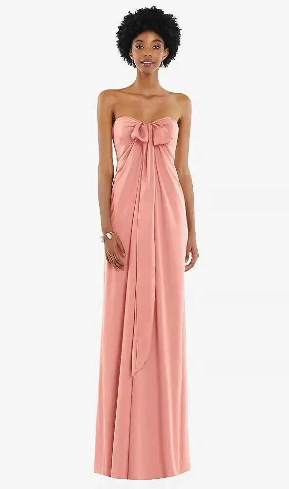 Dessy Collection "3110" Multi-Way Whisper Satin
