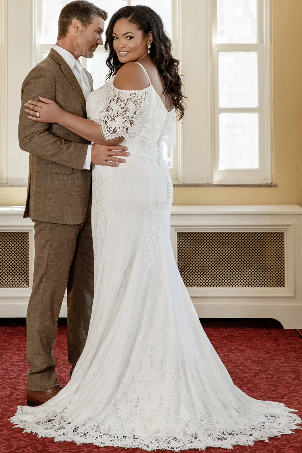 Discontinued Kahlo Bridal Gown <br> MB2306