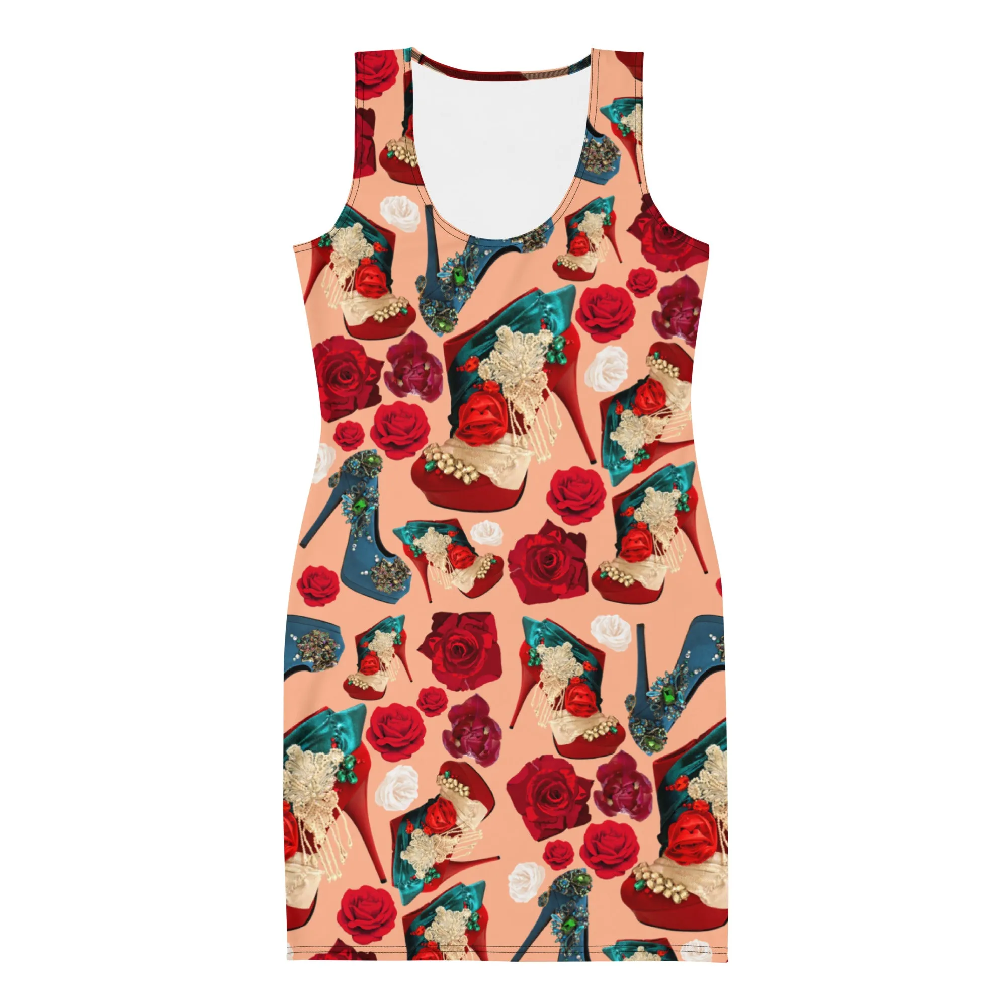 Dress 'Fiori tricolore'