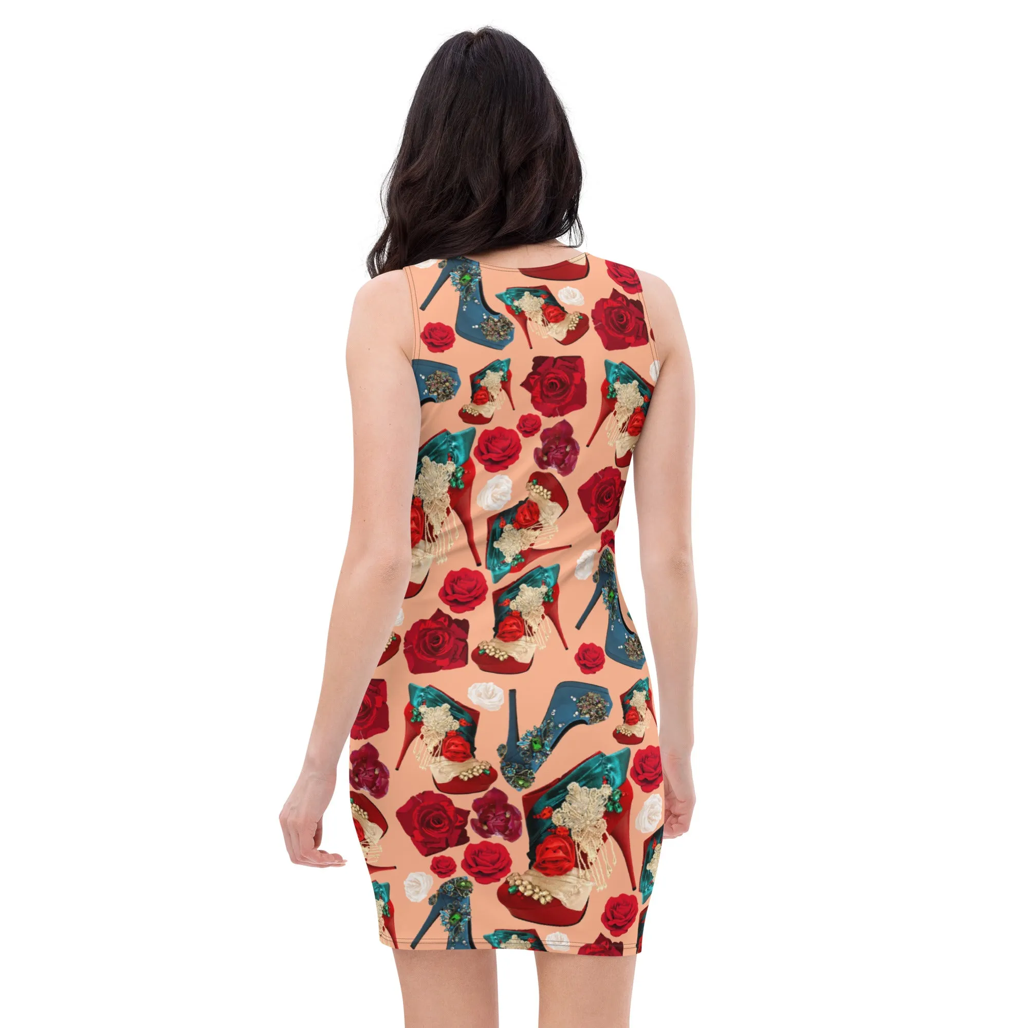 Dress 'Fiori tricolore'