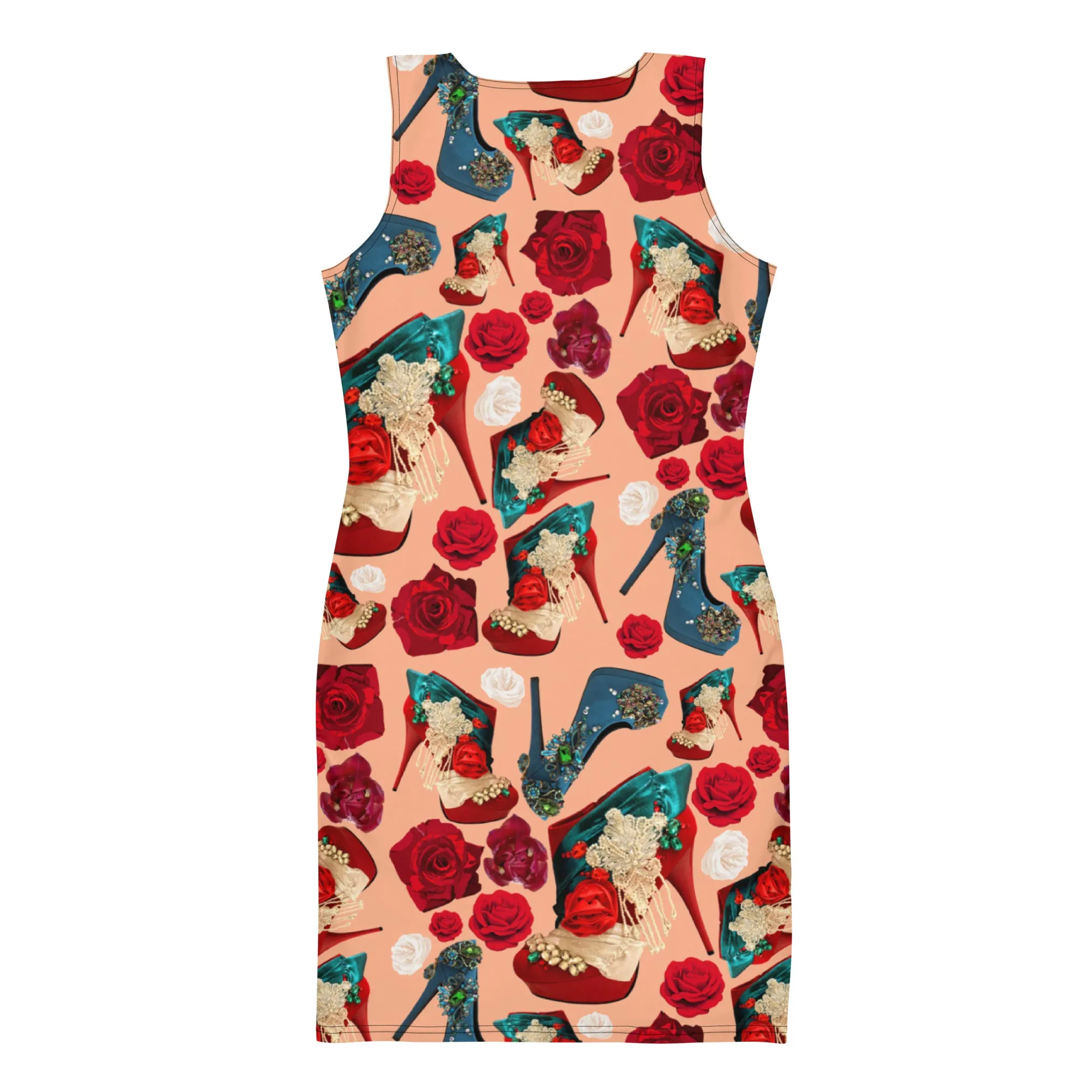 Dress 'Fiori tricolore'