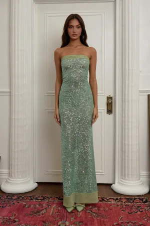 ELIZABETH DRESS - MALACHITE