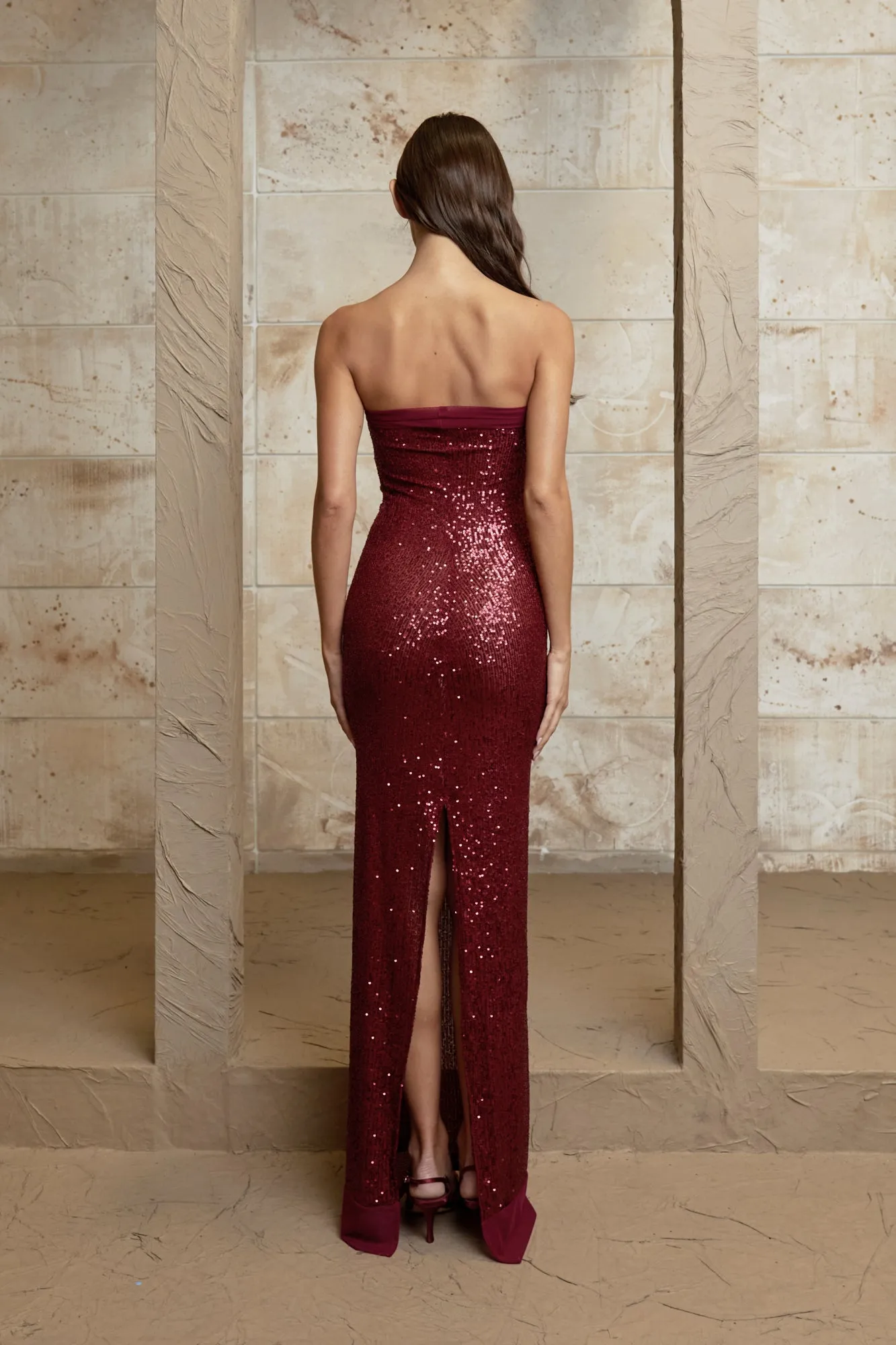 ELIZABETH DRESS - RUBY