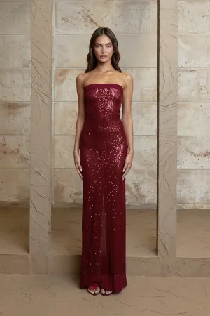 ELIZABETH DRESS - RUBY
