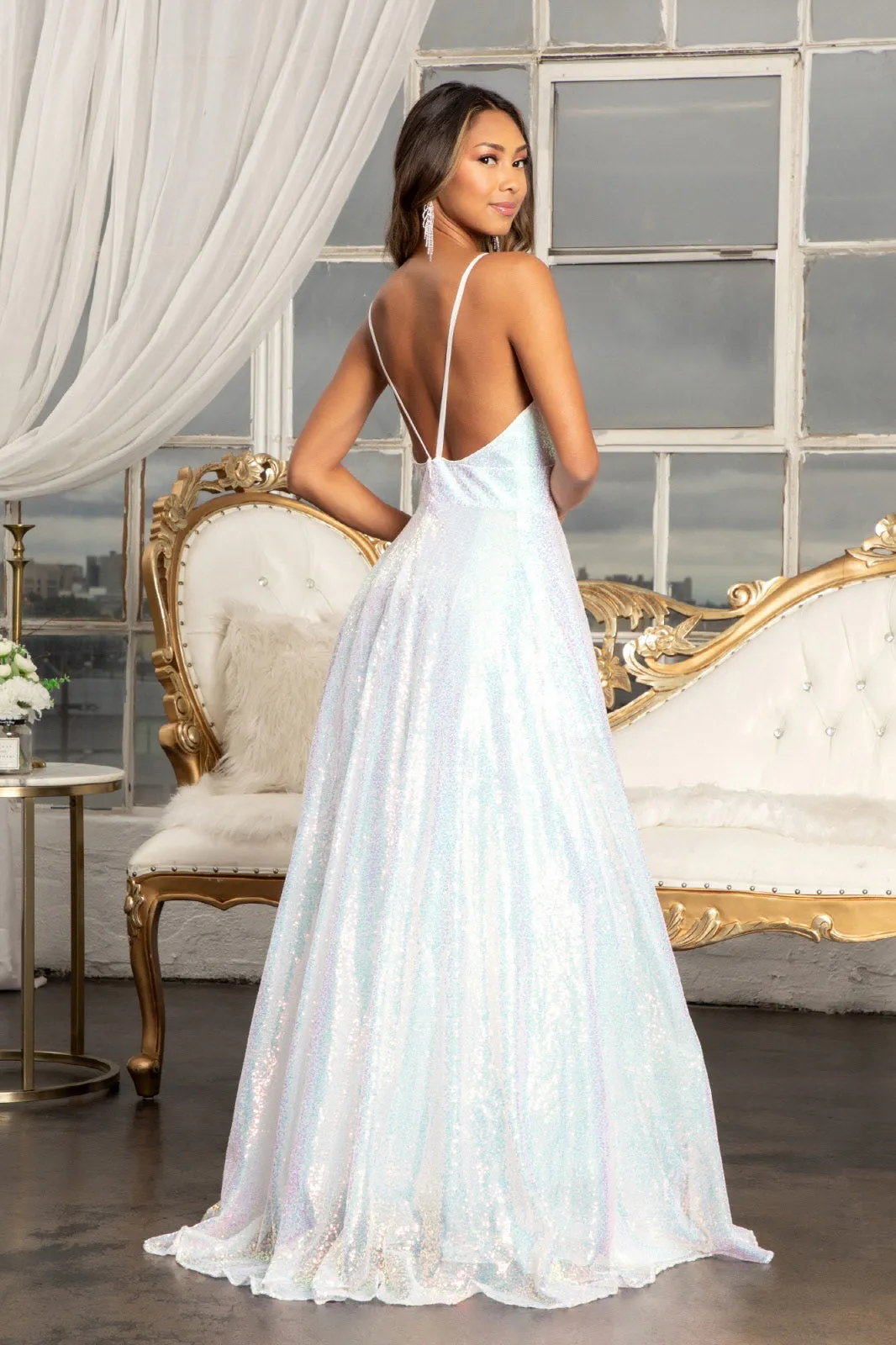 Elizabeth K Evening Dress GL3028