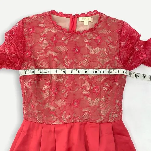 Erin Fetherston Rose Bud Lace Fit &amp; Flare Dress