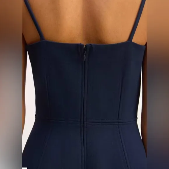 Everlane | New The Dream Everywhere midi dress Womens size 20 navy blue stretch