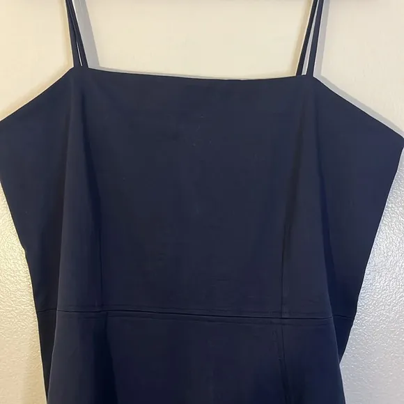 Everlane | New The Dream Everywhere midi dress Womens size 20 navy blue stretch