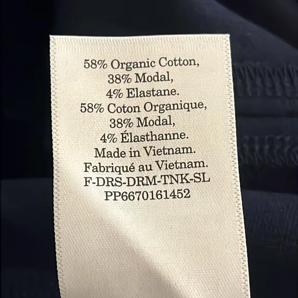 Everlane | New The Dream Everywhere midi dress Womens size 20 navy blue stretch